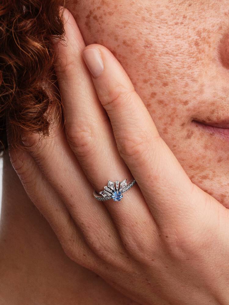 Pandora Disney Frozen Queen Elsa Tiara Ring