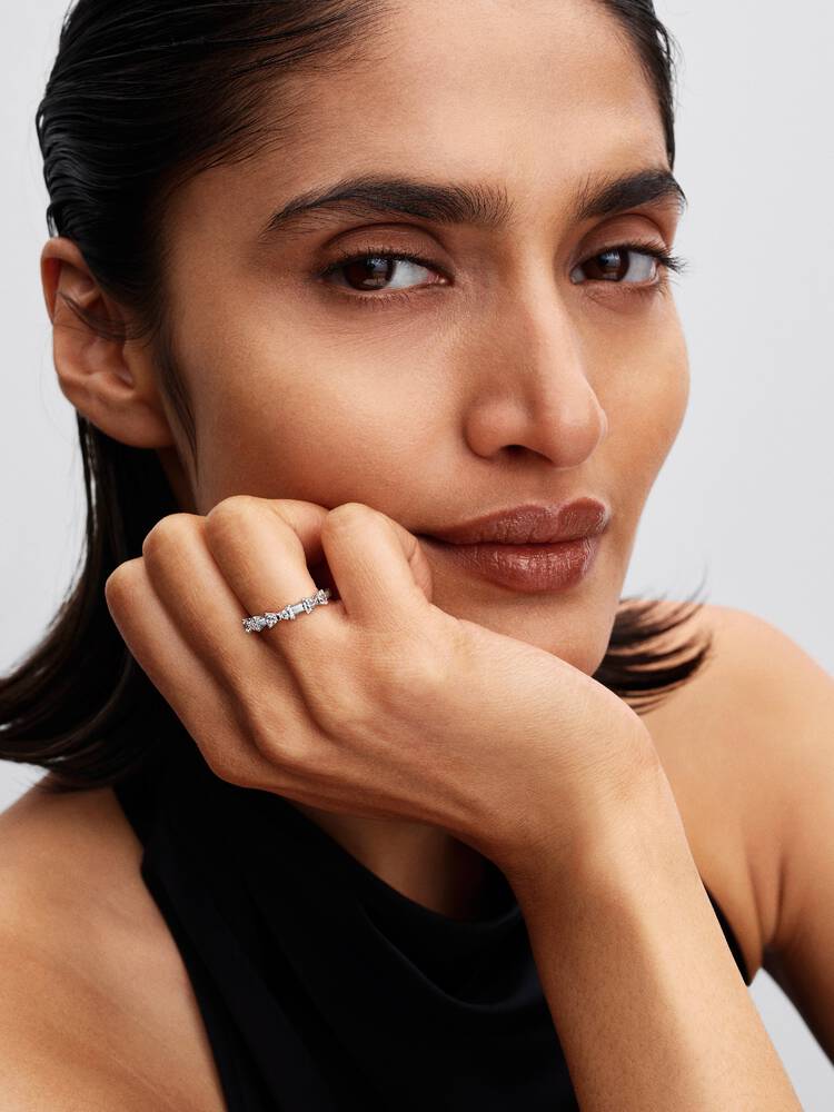 Pandora Bow Station Ring