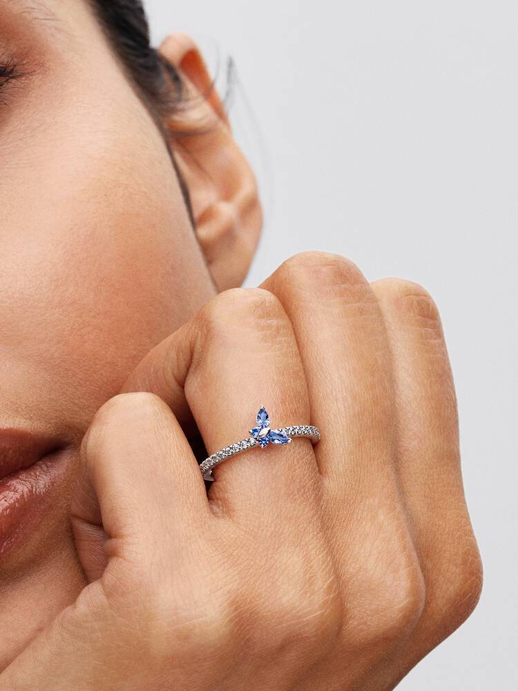 Pandora Sparkling Butterfly Ring