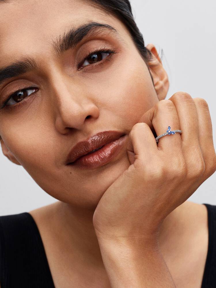 Pandora Sparkling Butterfly Ring