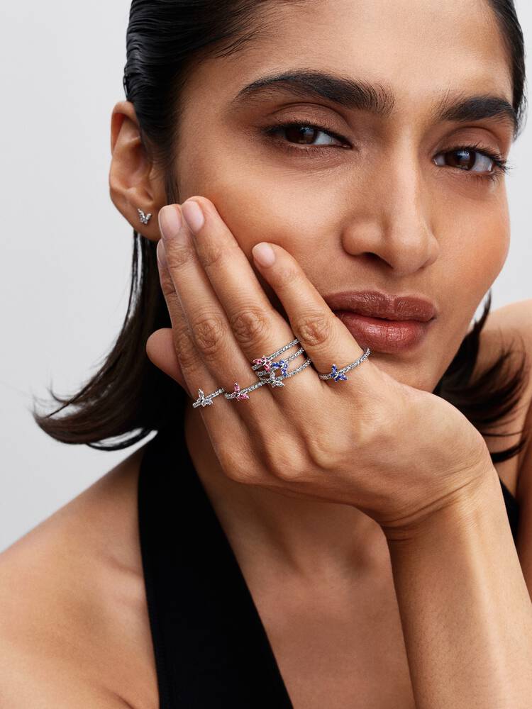 Pandora Sparkling Butterfly Ring