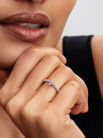 Pandora Sparkling Butterfly Ring 194269C02