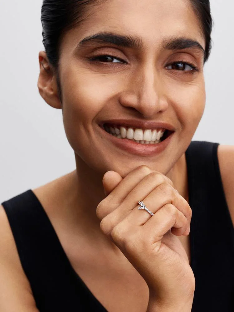 Pandora Sparkling Butterfly Ring 194269C03