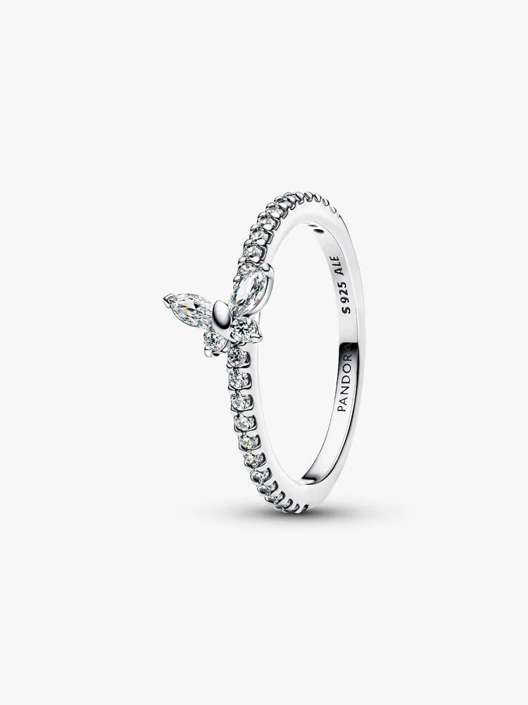 Pandora Sparkling Butterfly Ring 194269C03