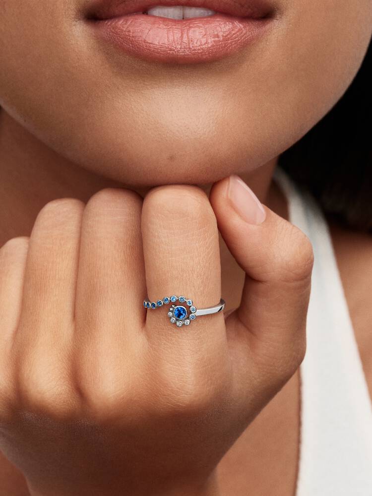 Pandora Disney Moana Ocean Wave Ring