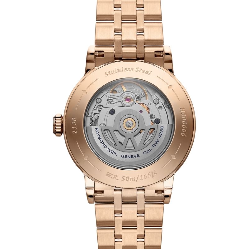 Raymond Weil Millesime Mechanical Womens Watch 2130-p5s-64001