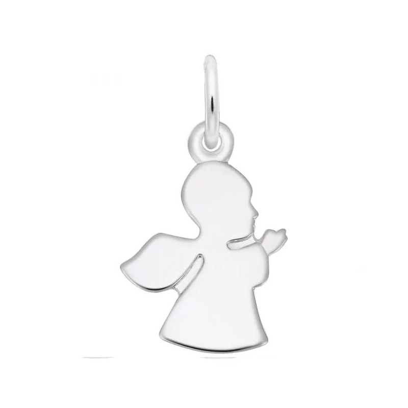 Sterling Silver Small Guardian Angel Charm