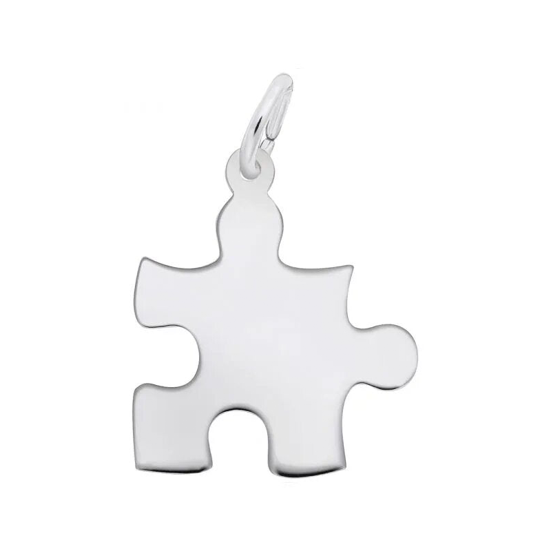 Sterling Silver Puzzle Piece Charm