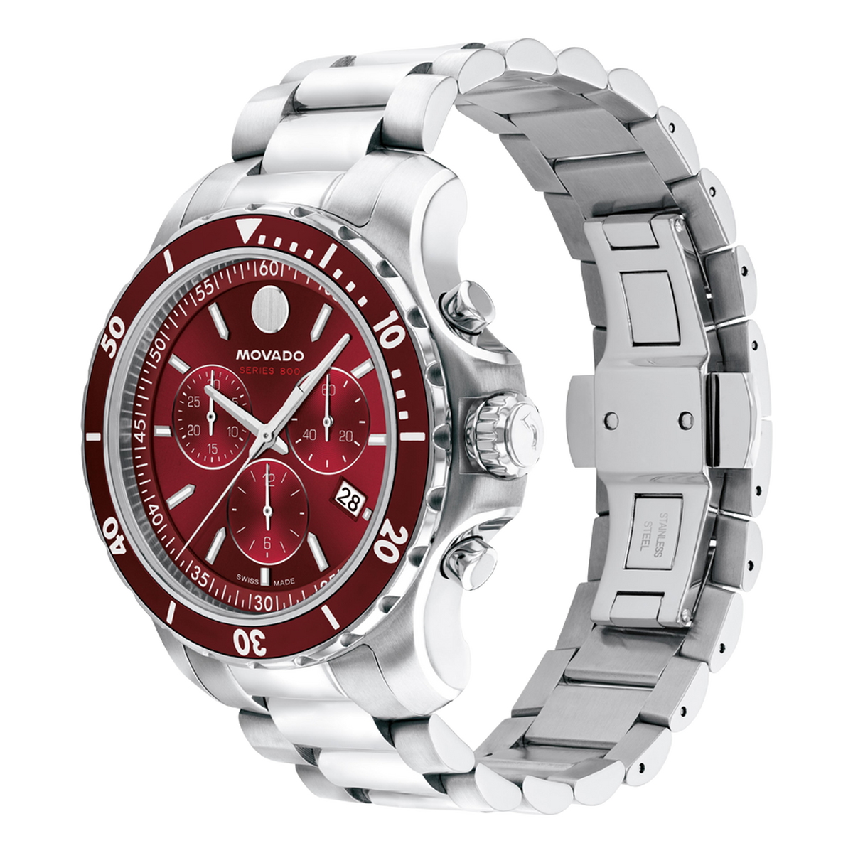 Movado Series 800 Chronograph Quartz Men&#39;s Watch 2600194