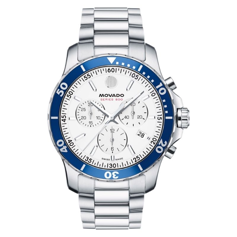 Movado Series 800 Chronograph Quatrz Men's Watch 2600195