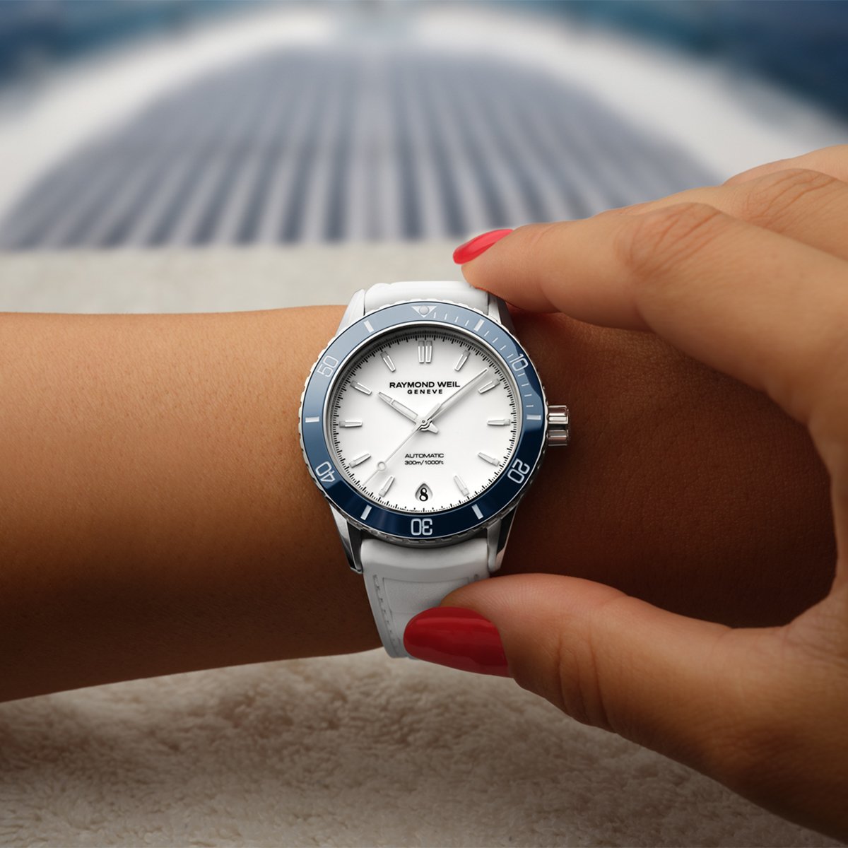 Raymond Weil Freelancer Automatic Women&#39;s Watch 2755-s83-30001