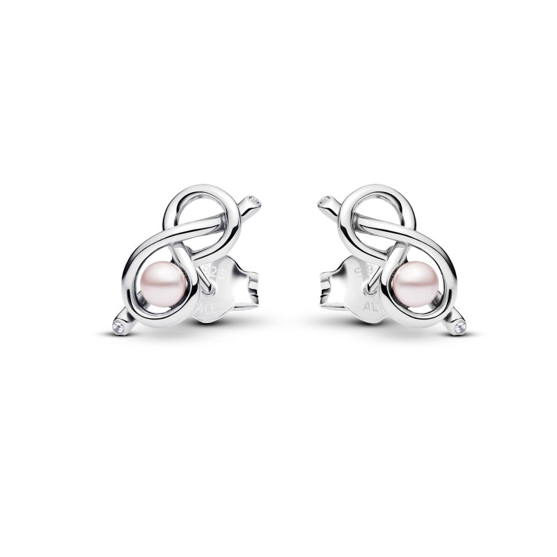 Pandora Infinity Knot Stud Earrings