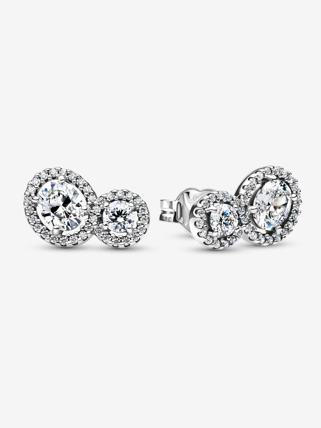 Pandora Embracing Halo Stud Earrings