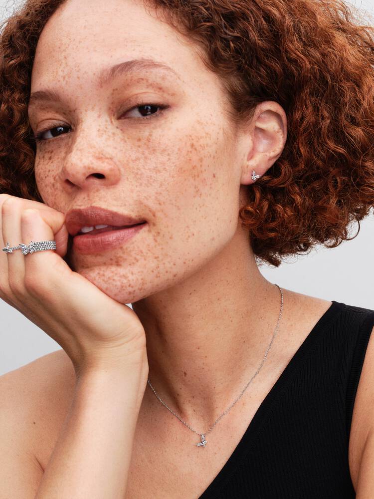 Pandora Butterfly Stud Earrings 294263C01