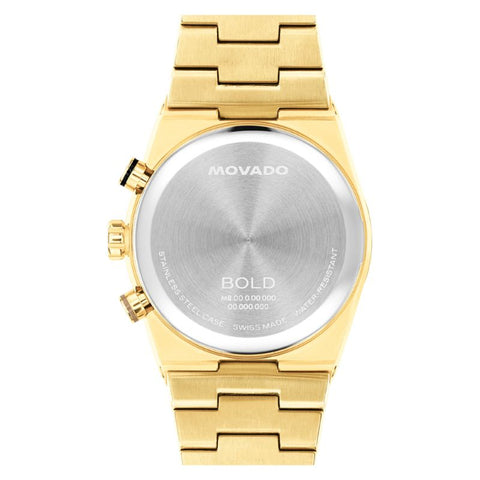 Movado BOLD Quest Chronograph Quartz Mens Watch 3601185