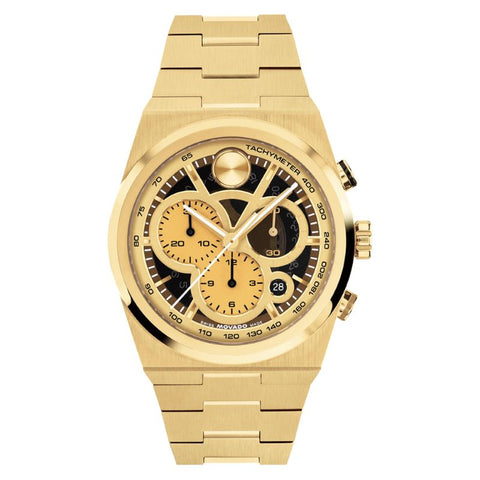 Movado BOLD Quest Chronograph Quartz Men's Watch 3601185