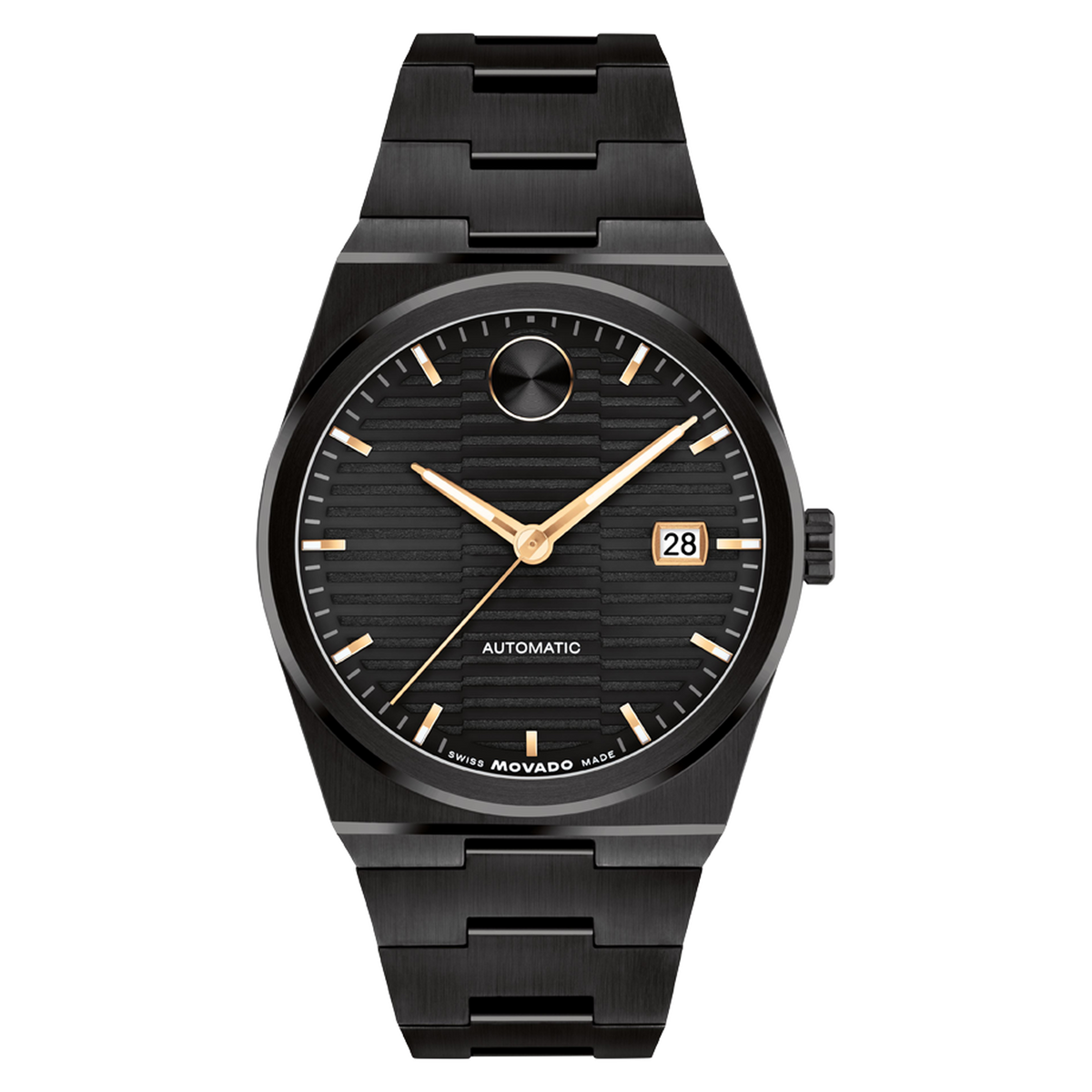 Movado BOLD Quest Automatic Unisex Watch 3601274