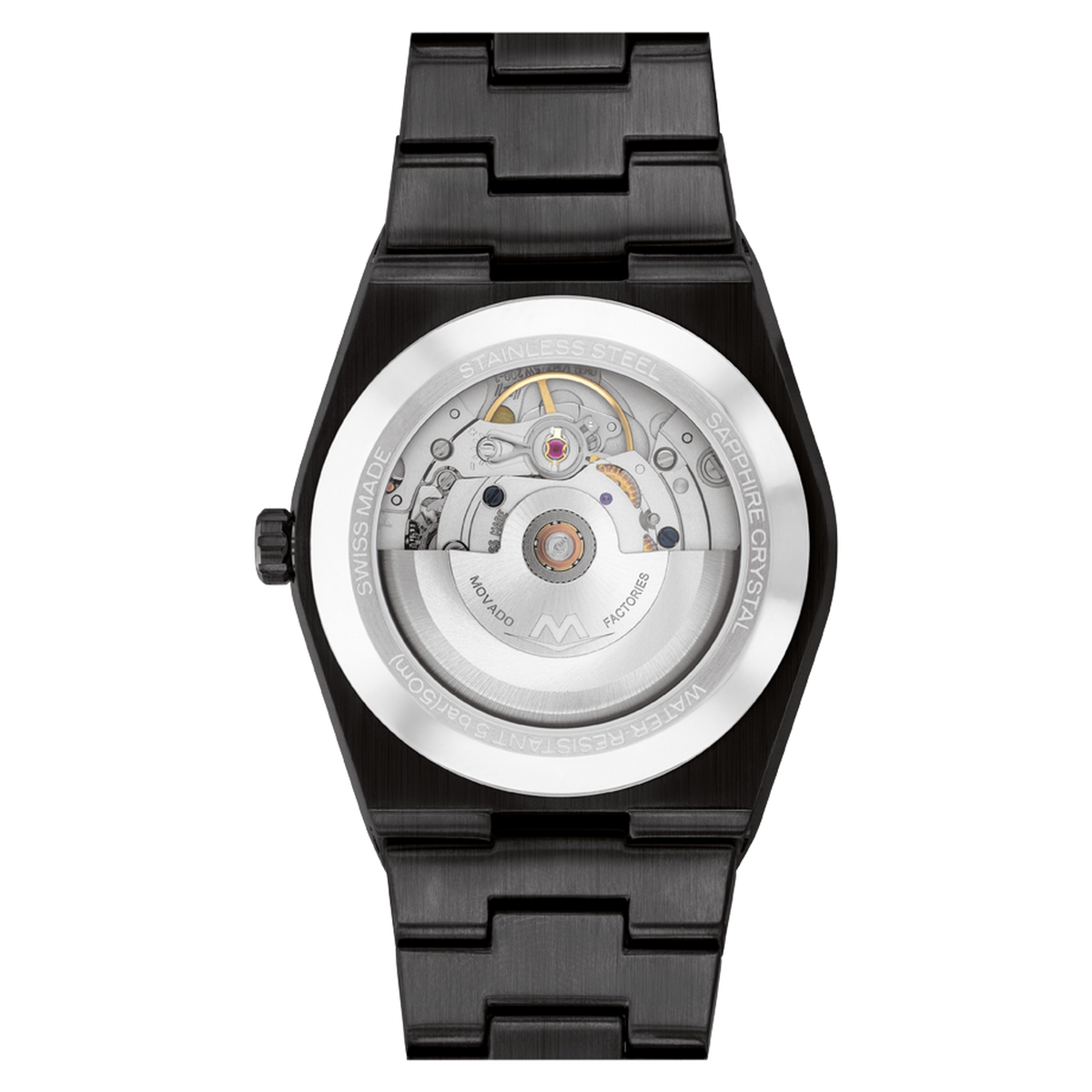 Movado BOLD Quest Automatic Unisex Watch 3601274