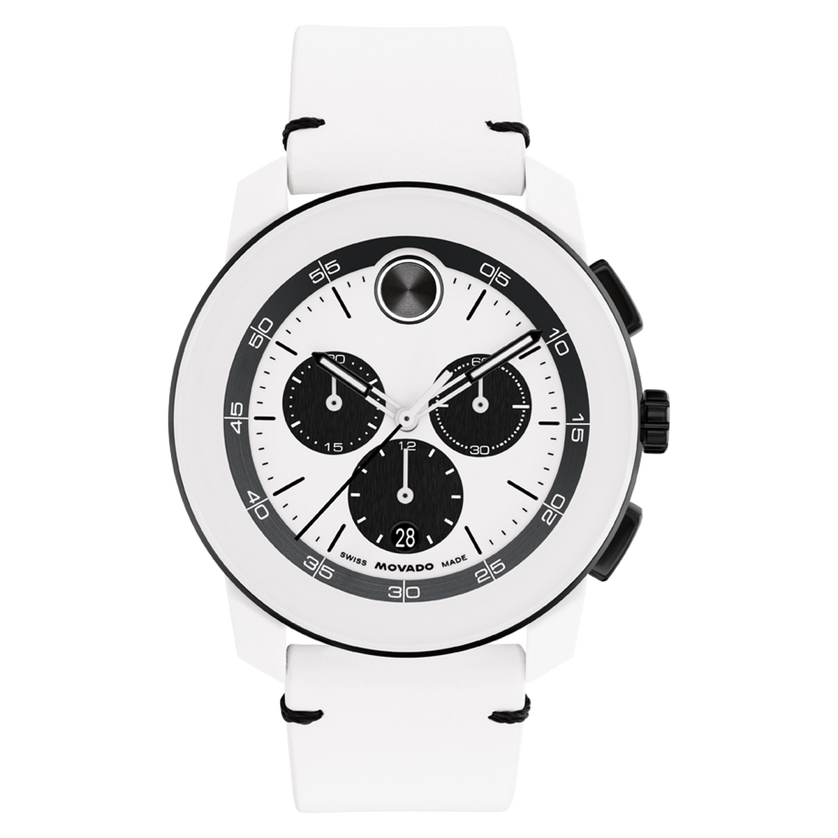 Movado BOLD TR90 Qhronograph Quartz Men&#39;s Watch 3601281
