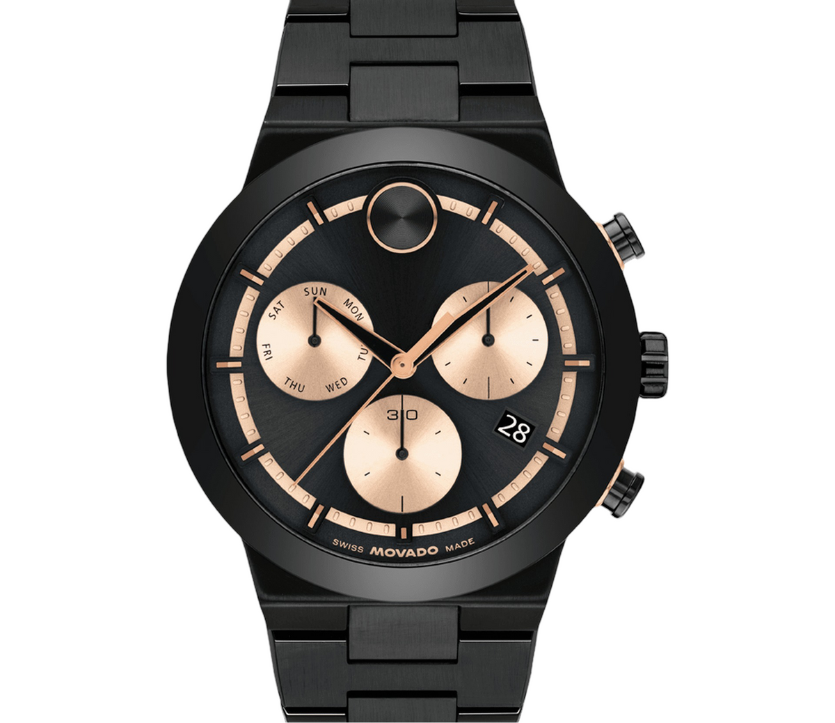 Movado Bold Fusion Chronograph Quartz Men&#39;s Watch 3601282