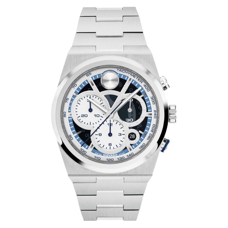 Movado BOLD Quest Chronograph Quartz Men's Watch 3601304