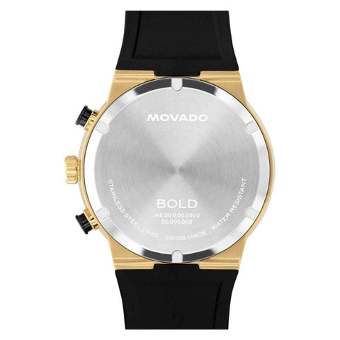 Movado BOLD Fusion Chronograph Quartz Mens Watch 3601307