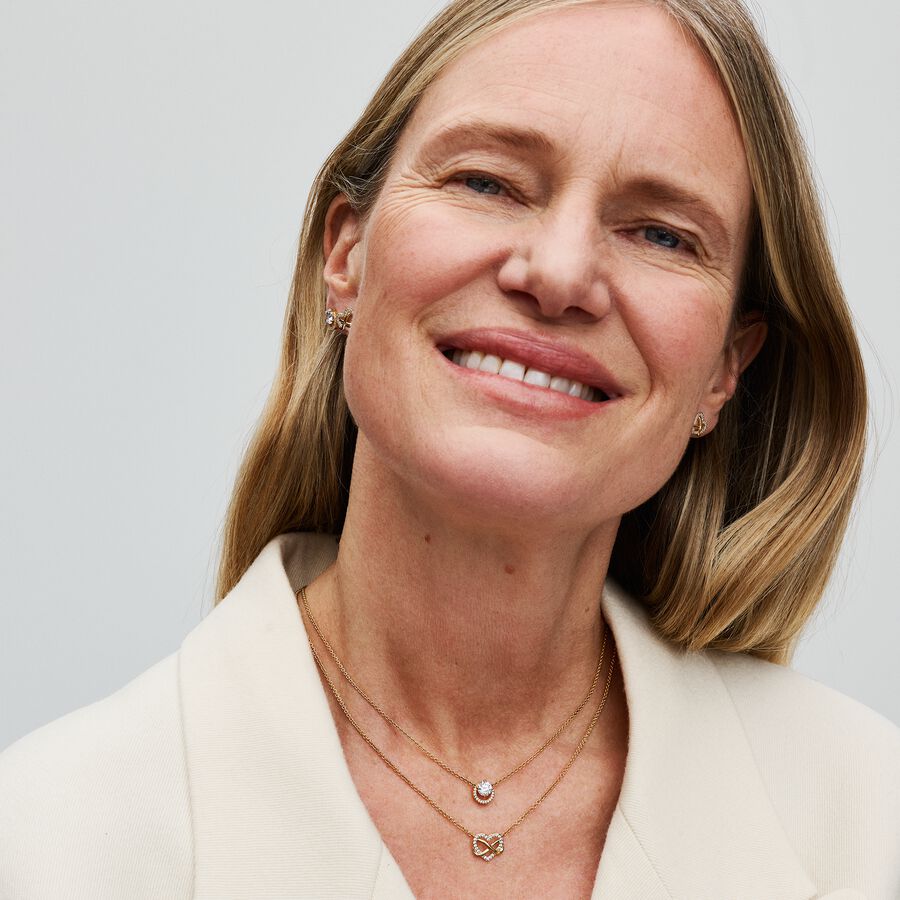 Pandora Sparkling Infinity Heart Collier Necklace