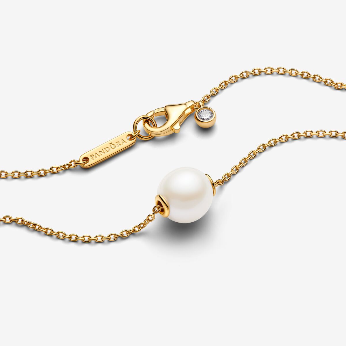 Pandora Treated Freshwater Cultured Pearl Collier Necklace