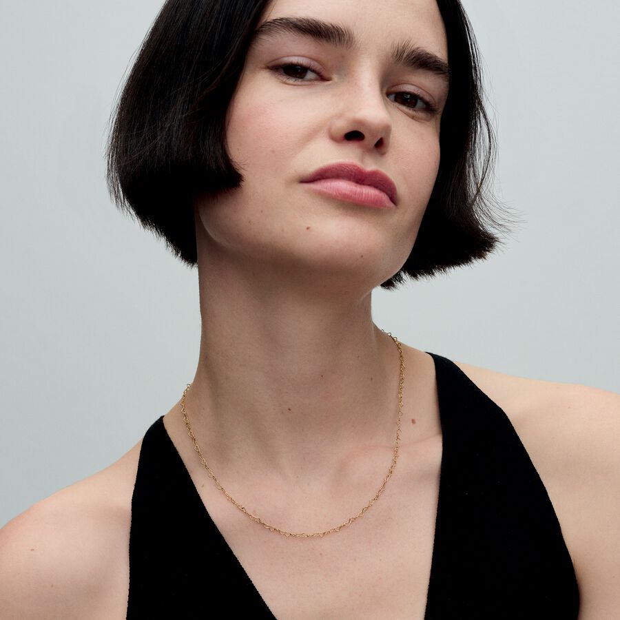 Pandora Linked Hearts Collier Necklace