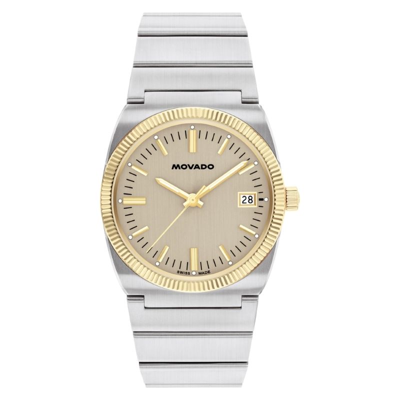 Movado Heritage Series Ondoplan Quartz Unisex Watch 3650216