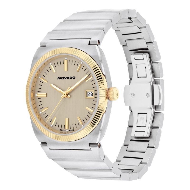 Movado Heritage Series Ondoplan Quartz Unisex Watch 3650216