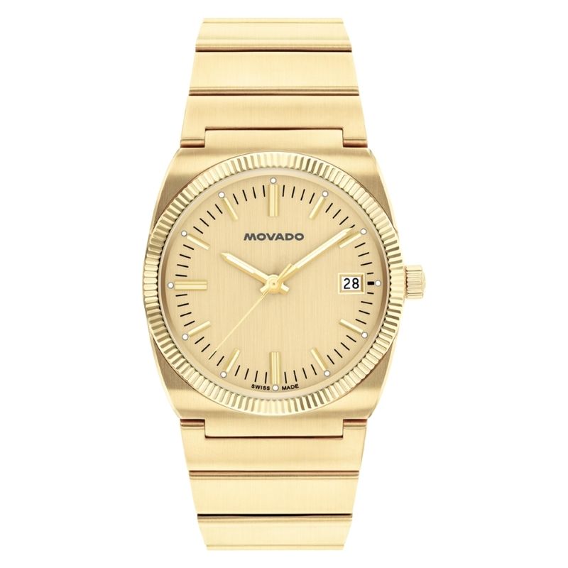 Movado Heritage Series Ondoplan Quartz Unisex Watch 3650217