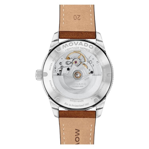 Movado Heritage Series Calendoplan S Automatic Mens Watch 3650218