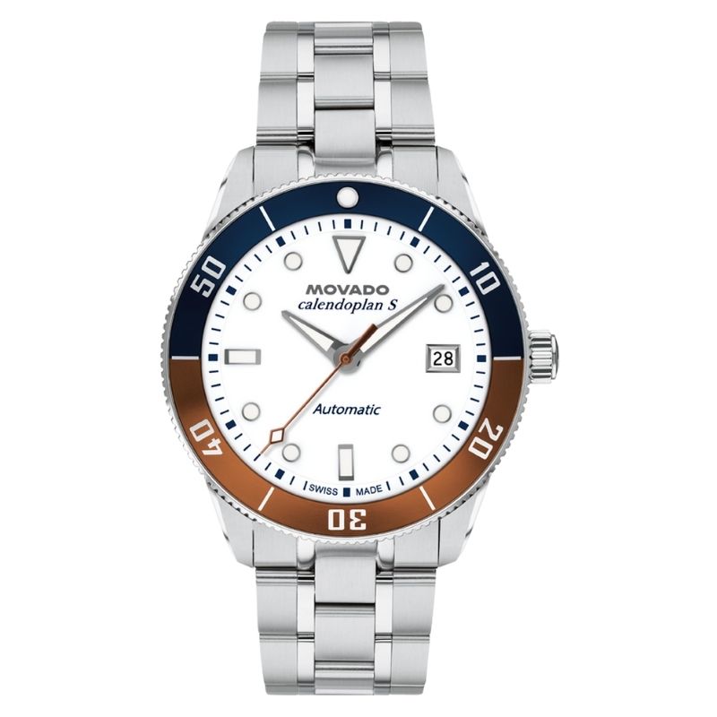 Movado Heritage Series Calendoplan S Automatic Unisex Watch 3650222