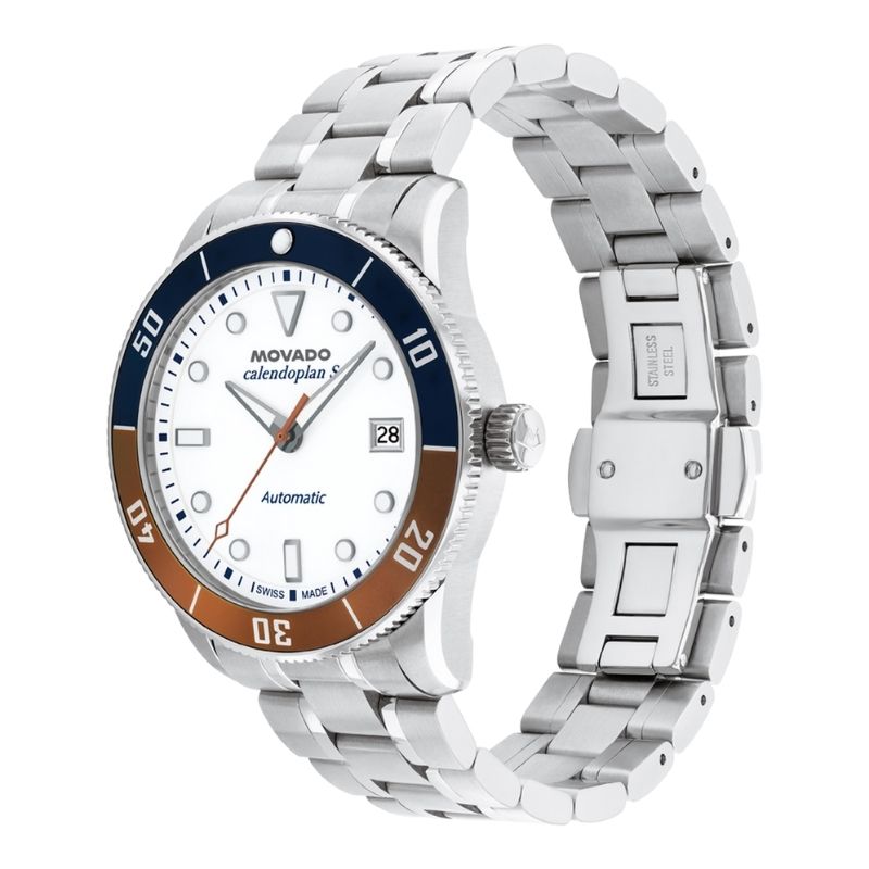 Movado Heritage Series Calendoplan S Automatic Unisex Watch 3650222