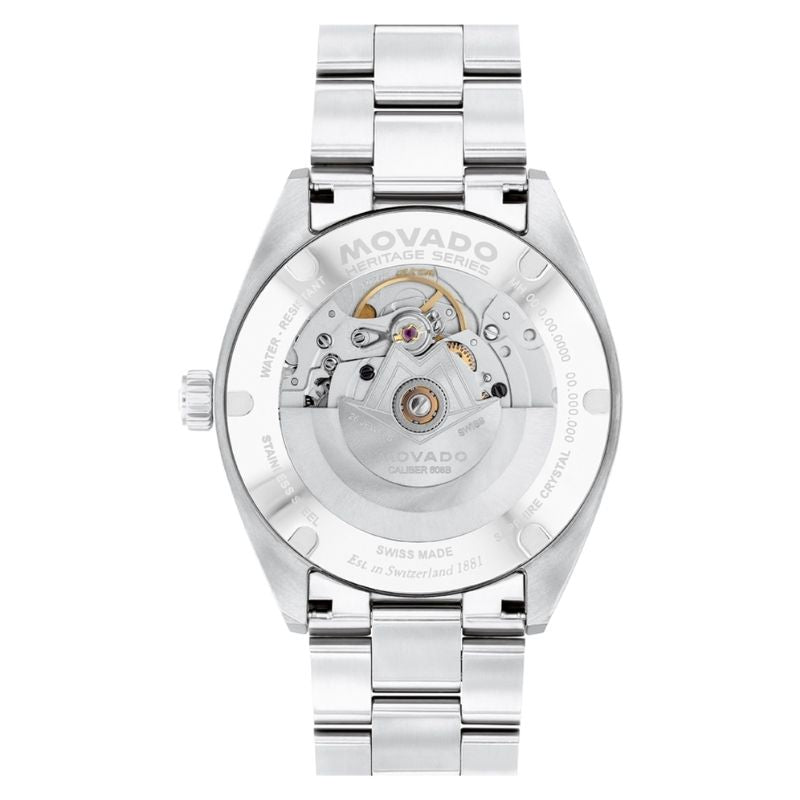 Movado Heritage Series Calendoplan S Automatic Unisex Watch 3650222
