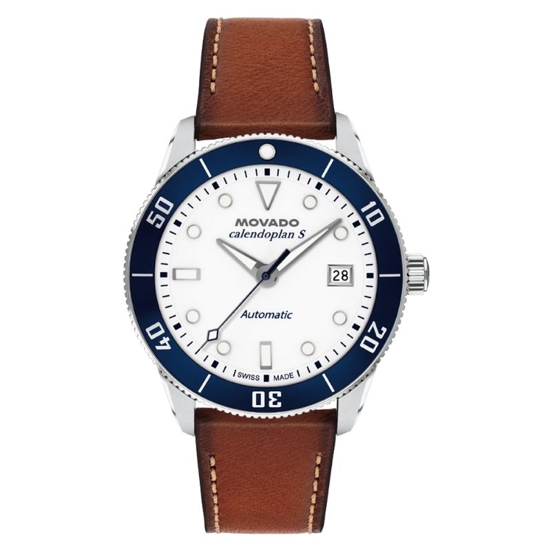 Movado Heritage Series Calendoplan S Automatic Unisex Watch 3650223