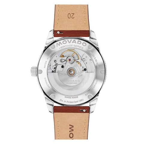 Movado Heritage Series Calendoplan S Automatic Unisex Watch 3650223