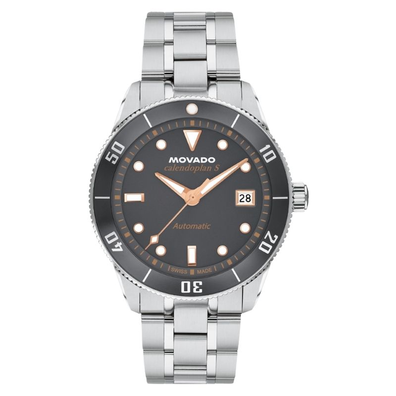 Movado Heritage Series Calendoplan S Automatic Unisex Watch 3650228