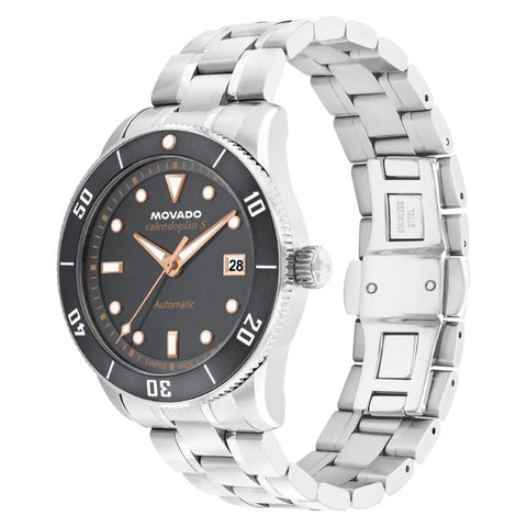 Movado Heritage Series Calendoplan S Automatic Unisex Watch 3650228
