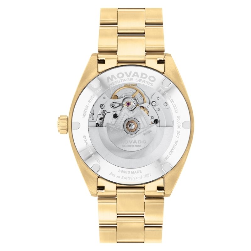 Movado Heritage Series Datron Automatic Unisex Watch 3650235