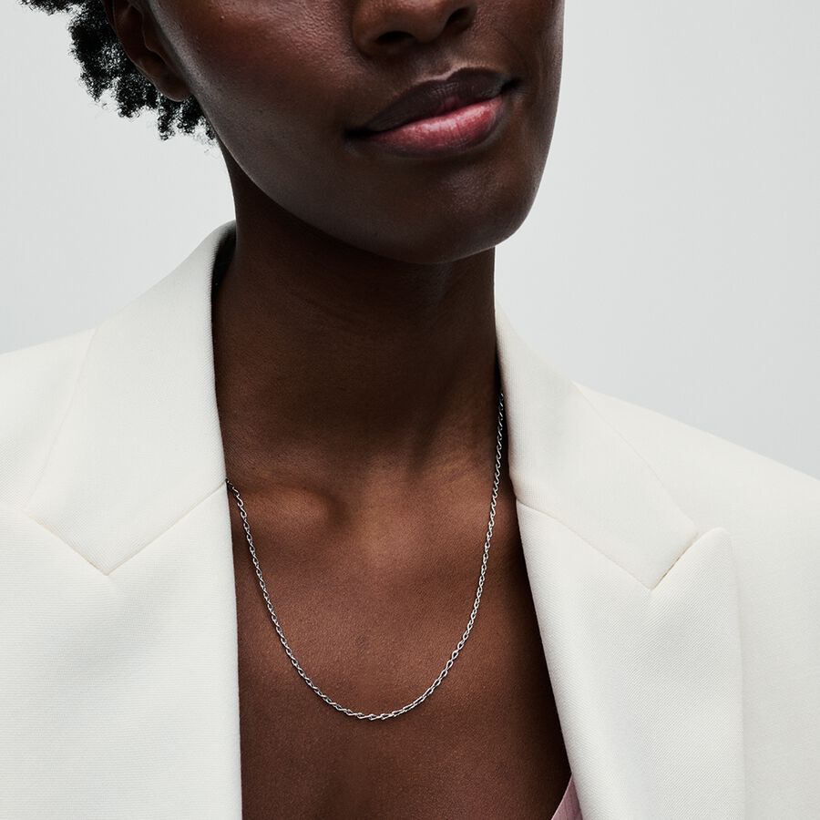 Pandora Infinity Chain Silver Necklace