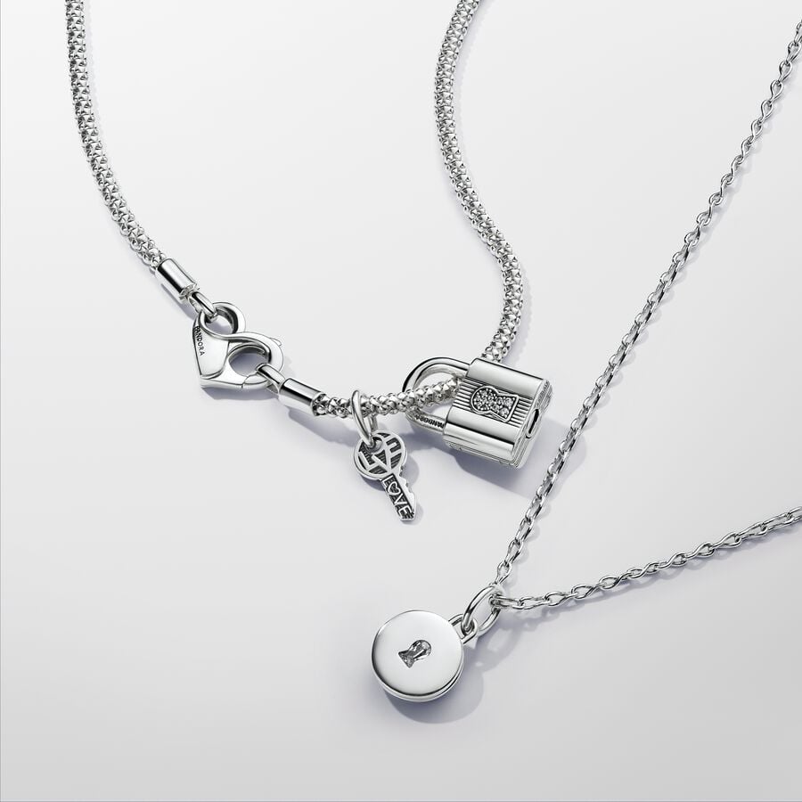 Pandora Infinity Chain Silver Necklace