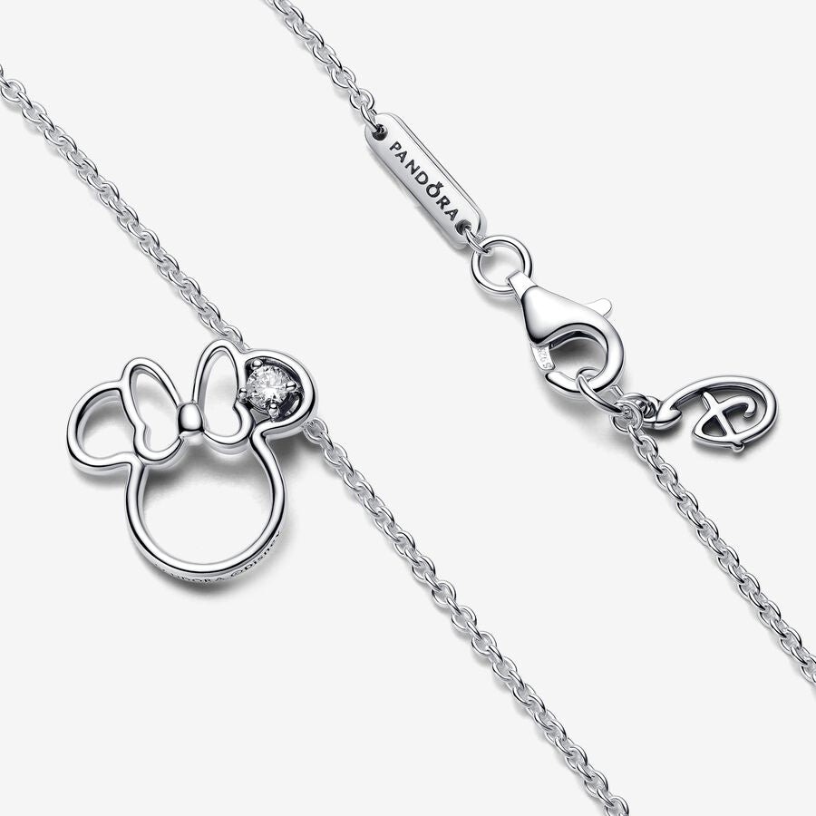 Pandora Disney Minnie Mouse Silhouette Collier Necklace