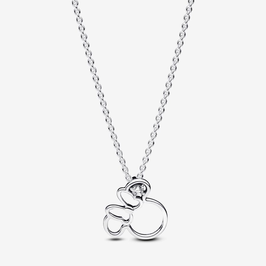 Pandora Disney Minnie Mouse Silhouette Collier Necklace