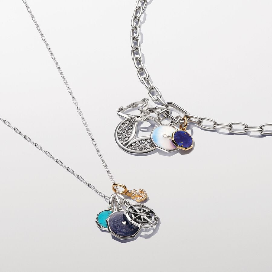 Pandora Elongated Link Chain Necklace