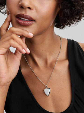 Pandora Engravable Openable Heart Tag Pendant