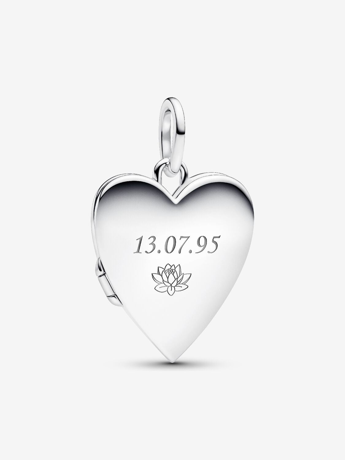 Pandora Engravable Openable Heart Tag Pendant