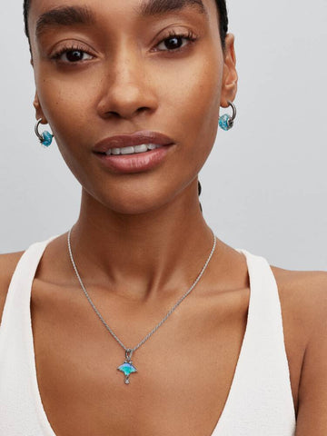 Pandora Sterling Silver Rope Chain Necklace