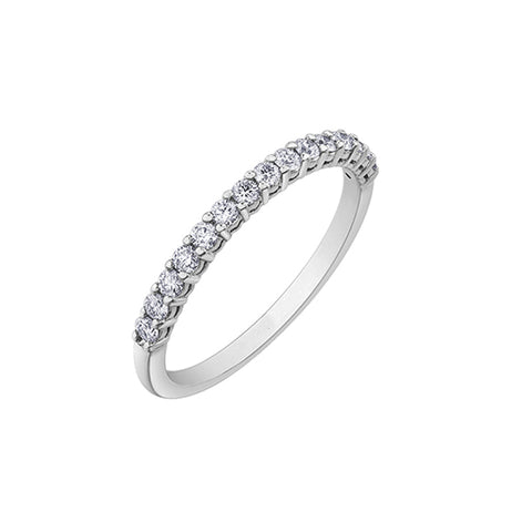 1.50TDW Lab Grown Diamond Band in 14K White Gold 